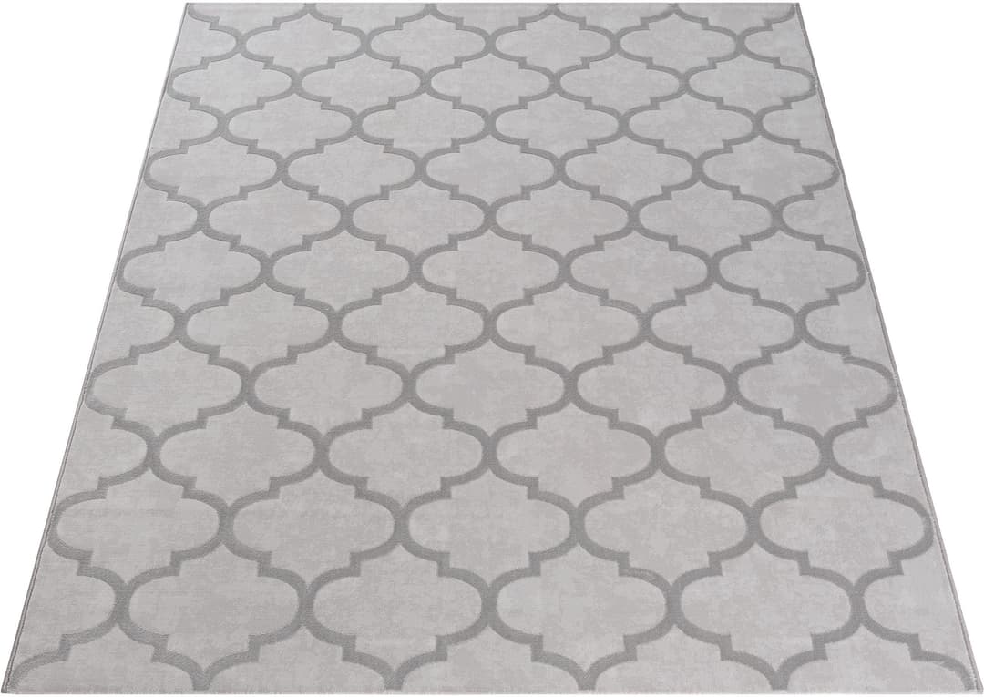the carpet Teppich Knight | Grau