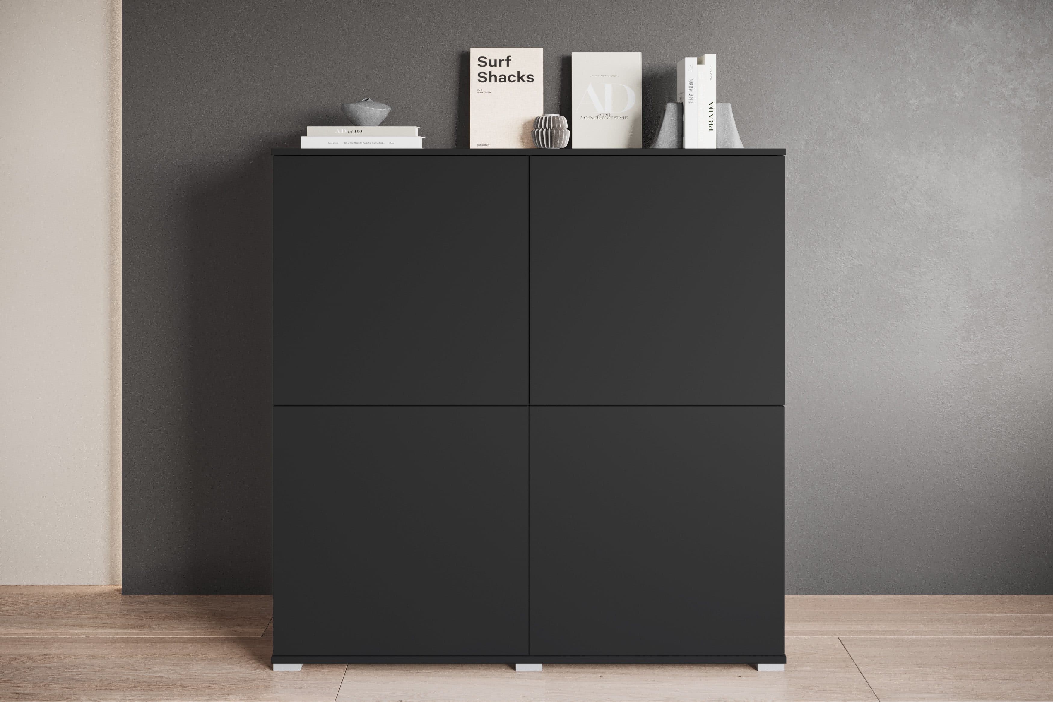OTTO home Highboard Kenia | Schwarz