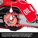Einhell FORTEXXA 18/30 Akku-Kettensäge | Rot 3