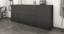 borchardt Möbel Sideboard Rova | Schwarz