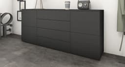 borchardt Möbel Sideboard Rova | Schwarz