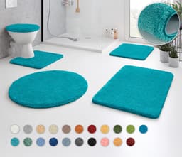 Kleine Wolke Badematte RELAX | Türkis