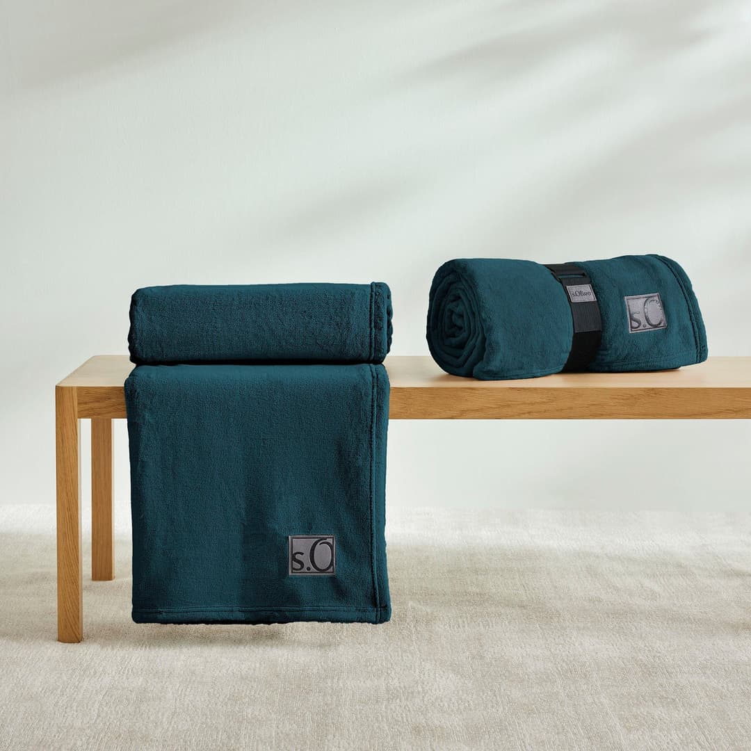 Wohndecke Kuschelsoft | Türkis