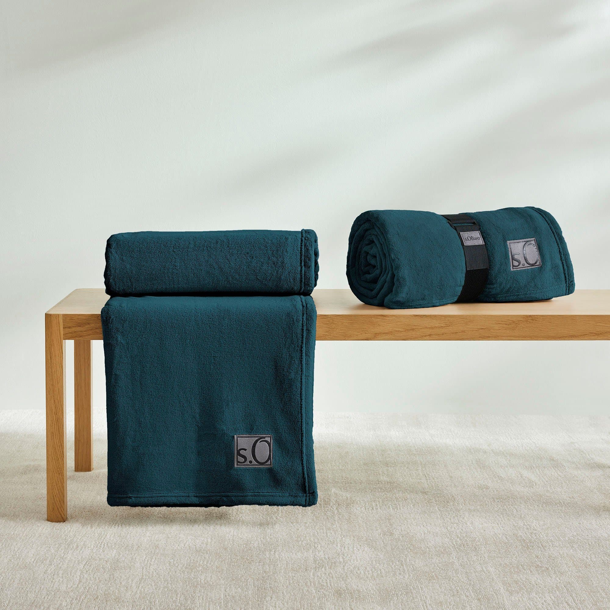 Wohndecke Kuschelsoft | Türkis
