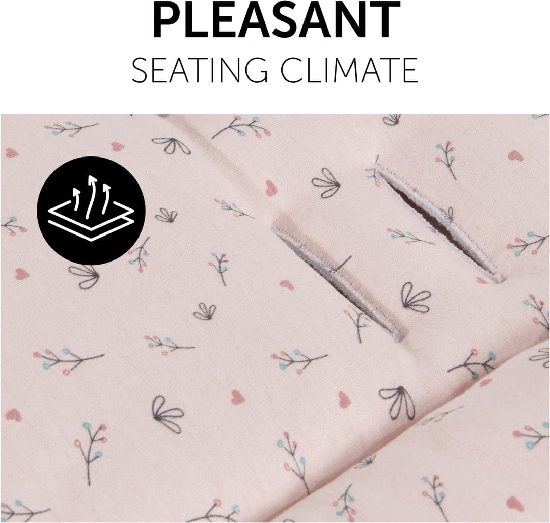 Hauck Kinderwagen-Sitzauflage Seat Liner | Rosa