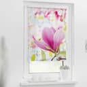 Seitenzugrollo Klemmfix Motiv Magnolie | Rosa 3