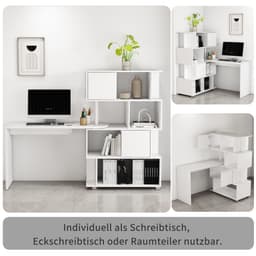 OTTO home Schreibtisch Inovo | Weiß