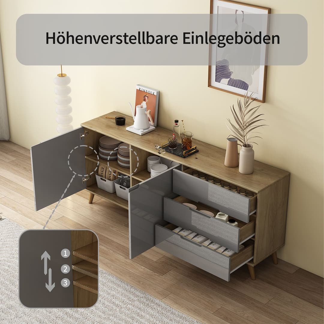 OTTO home Sideboard Lund | Weiß