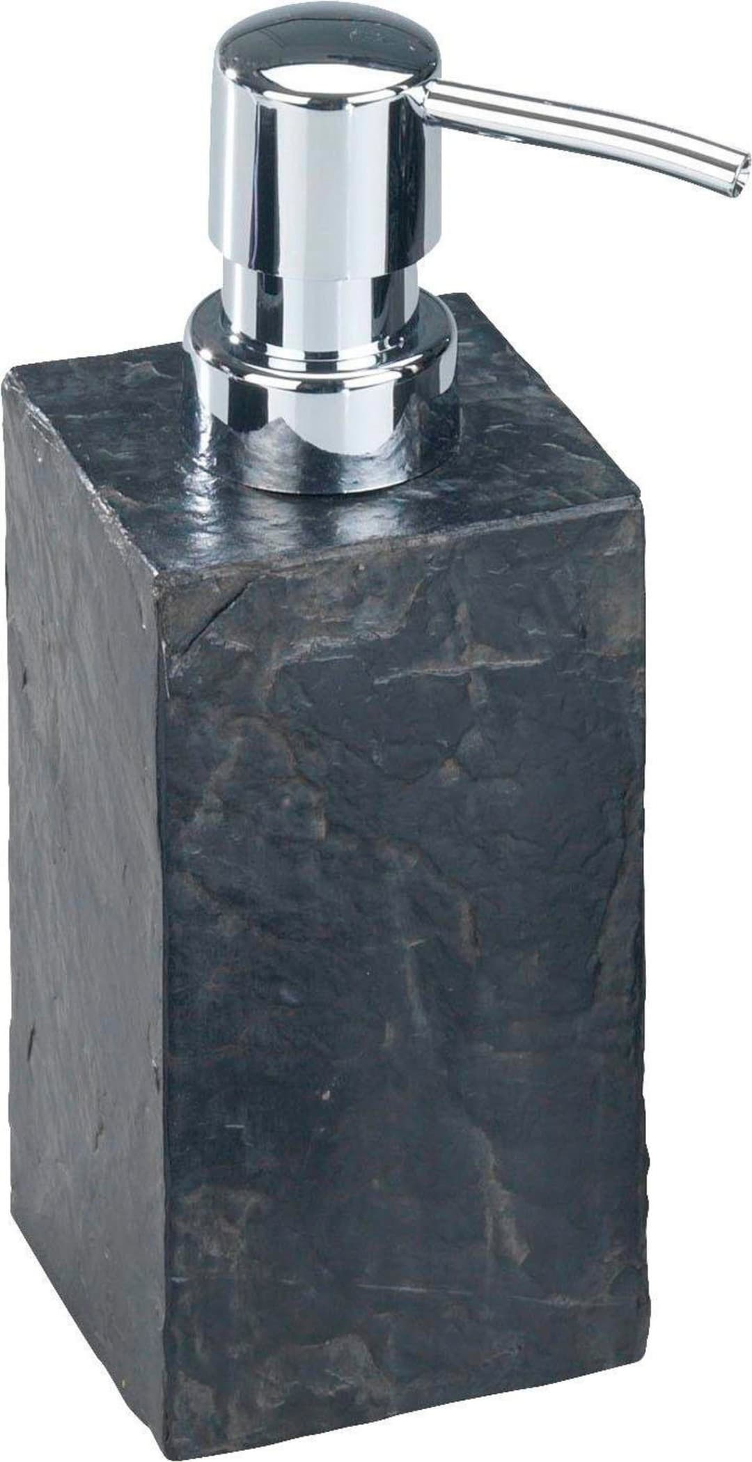 WENKO Seifenspender Slate Rock | Grau