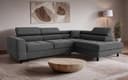OTTO home Ecksofa AADEN Schlafsofa | Schwarz