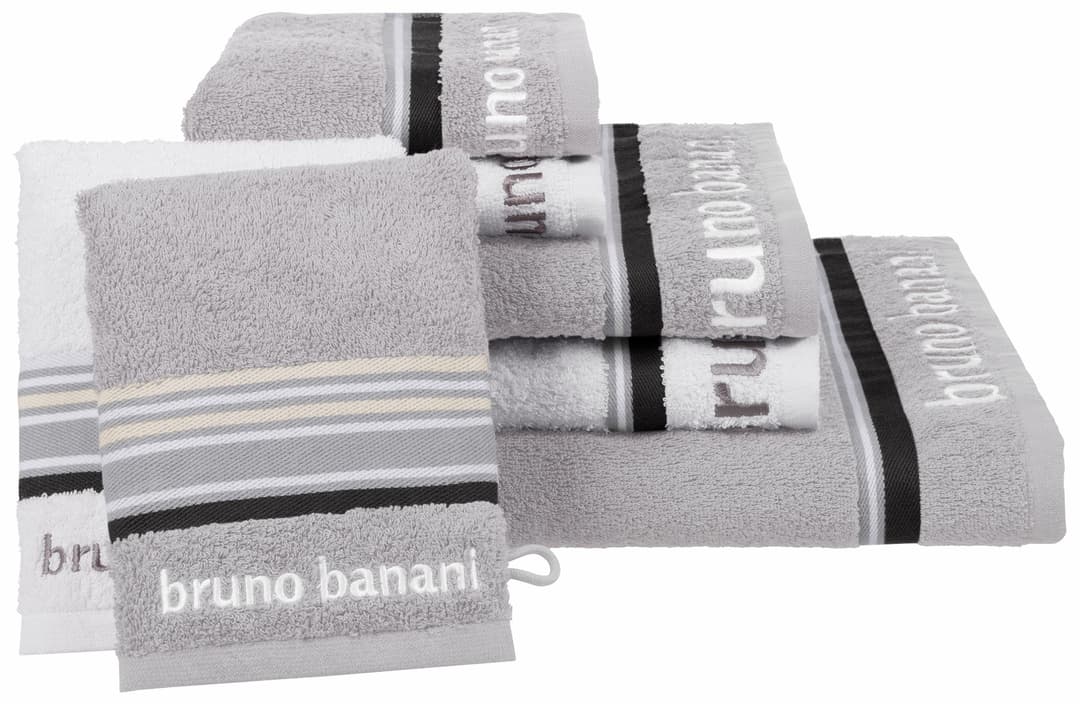 Bruno Banani Handtuch Set Maja | Grau