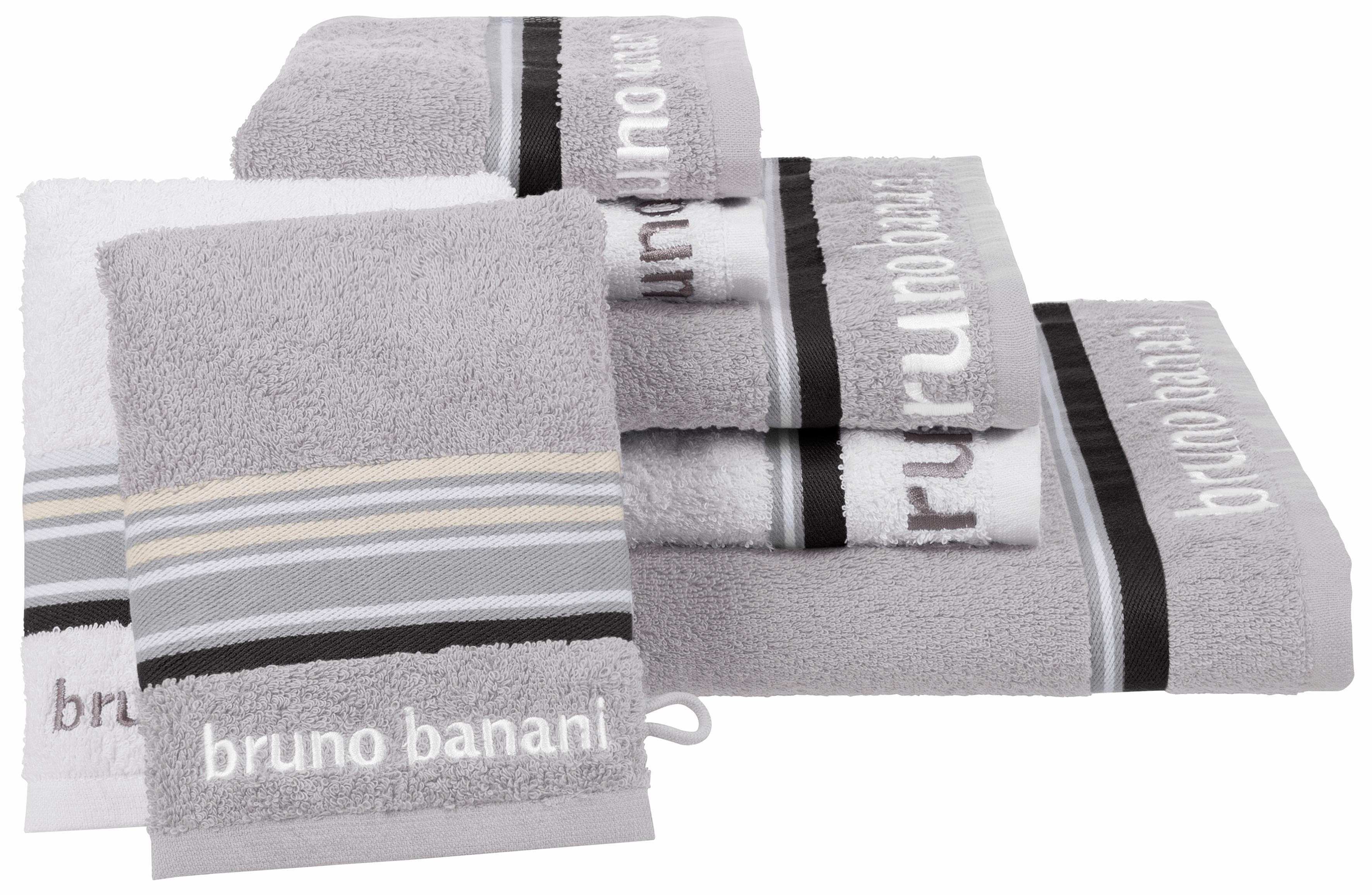 Bruno Banani Handtuch Set Maja | Grau