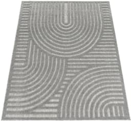 Paco Home Teppich Livorno 674 | Grau