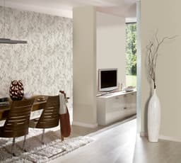 A.S. Création Vliestapete Greenery Uni | Beige