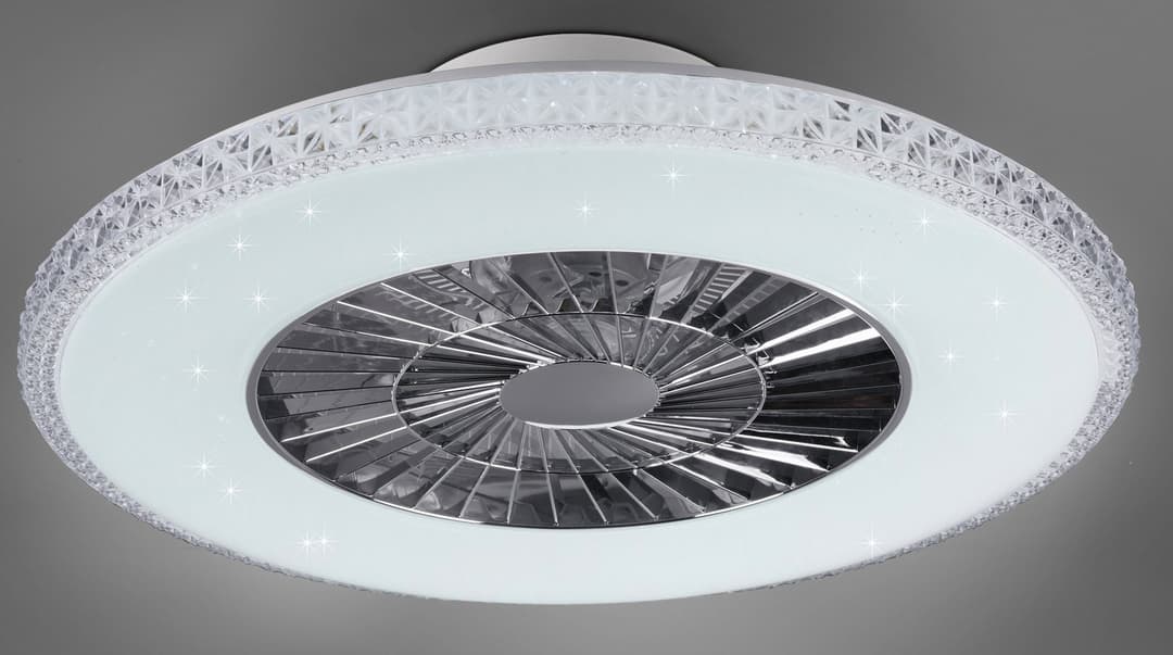 Reality Leuchten Harstad Deckenventilator | Weiß