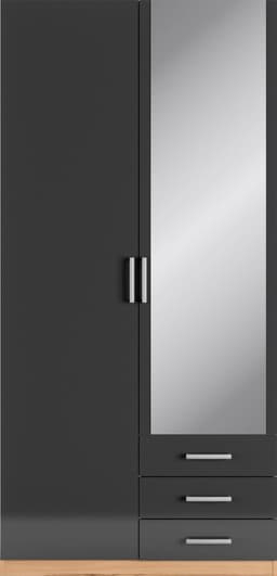 priess Kleiderschrank Amsterdam | Schwarz