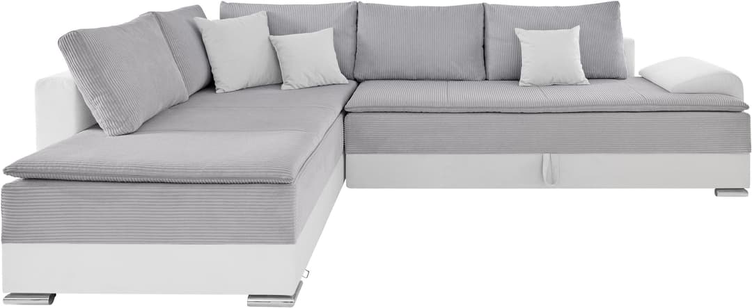 Home affaire Ecksofa Night & Day L-Form | Grau