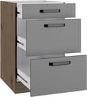 wiho Küchen Unterschrank Elba | Braun 3
