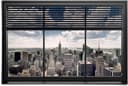 Reinders! Poster New York Fensterblick | Mehrfarbig