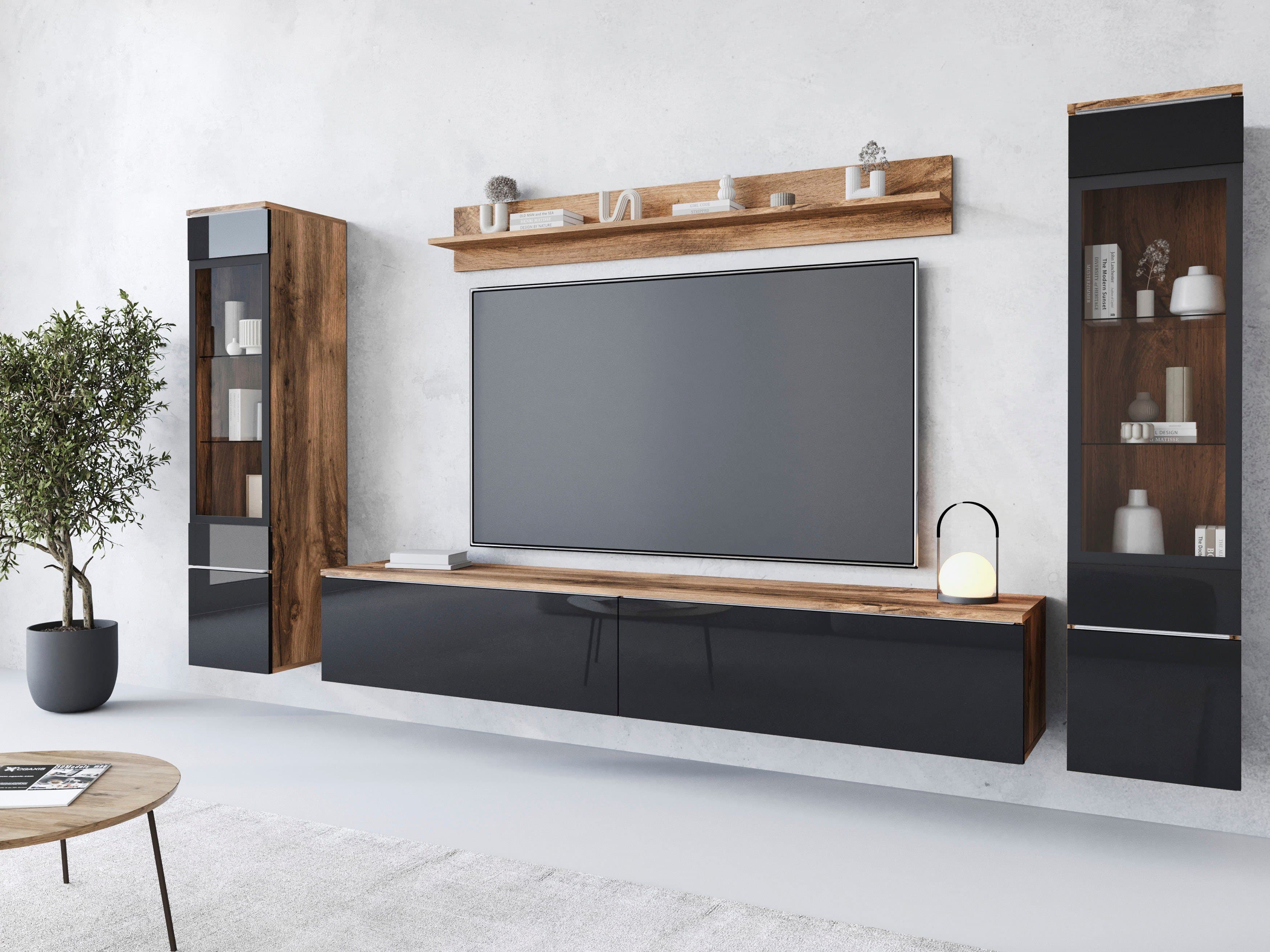 Home affaire Wohnwand VERA II | Braun