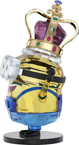Swarovski Minions King Bob Kristallfigur | Mehrfarbig
