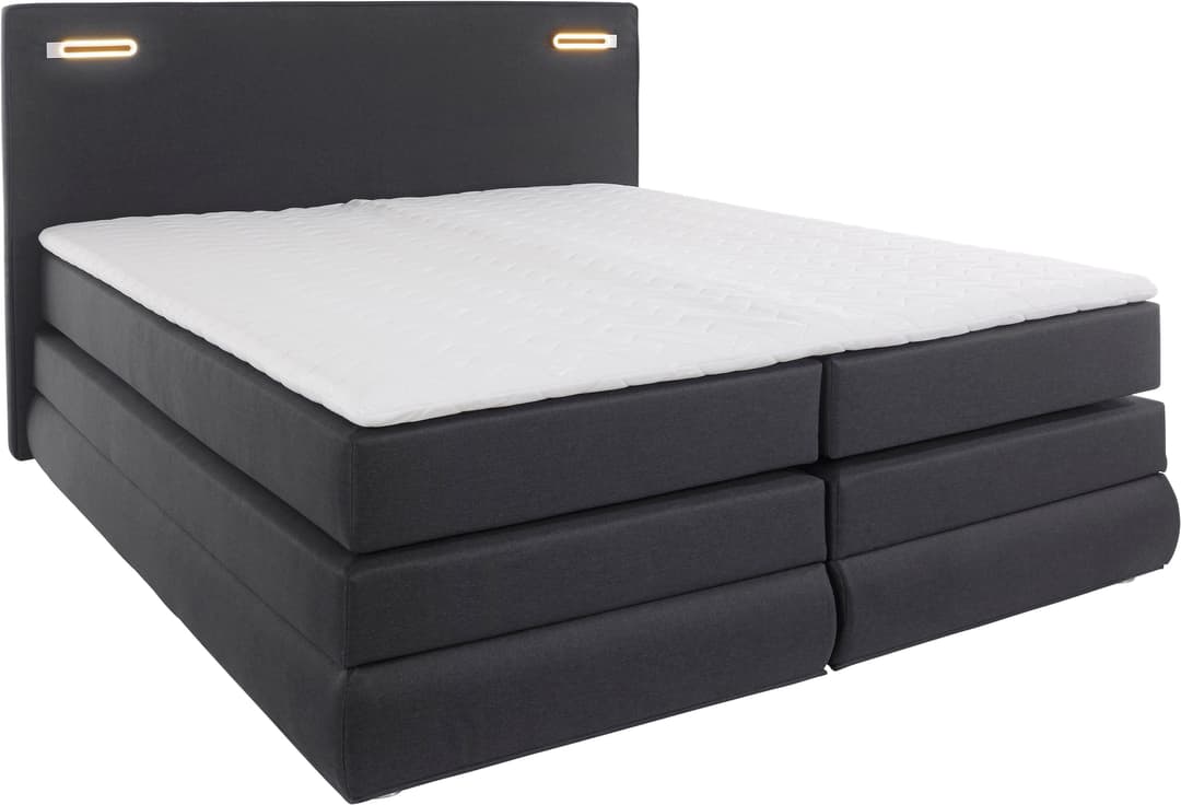 COLLECTION AB Boxspringbett Ninoni | Schwarz