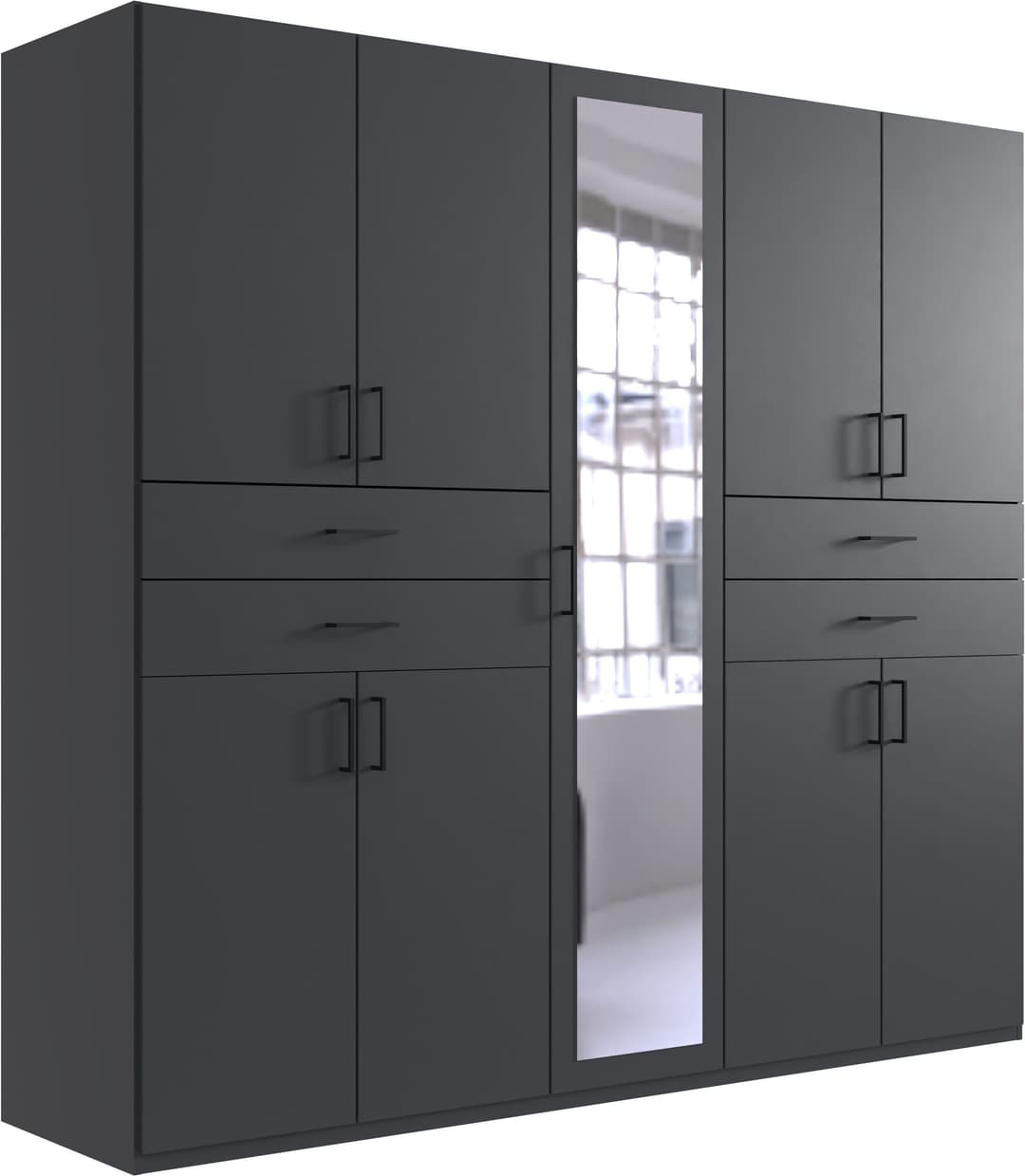 Wimex Kleiderschrank Taiga | Grau