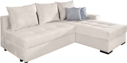 COLLECTION AB Ecksofa Josy L-Form | Beige