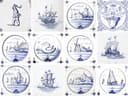 Home affaire Fliesenaufkleber Maritim | Mehrfarbig