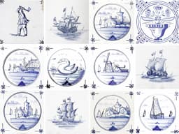 Home affaire Fliesenaufkleber Maritim | Mehrfarbig