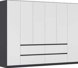 rauch Drehtürenschrank MAINZ | Grau