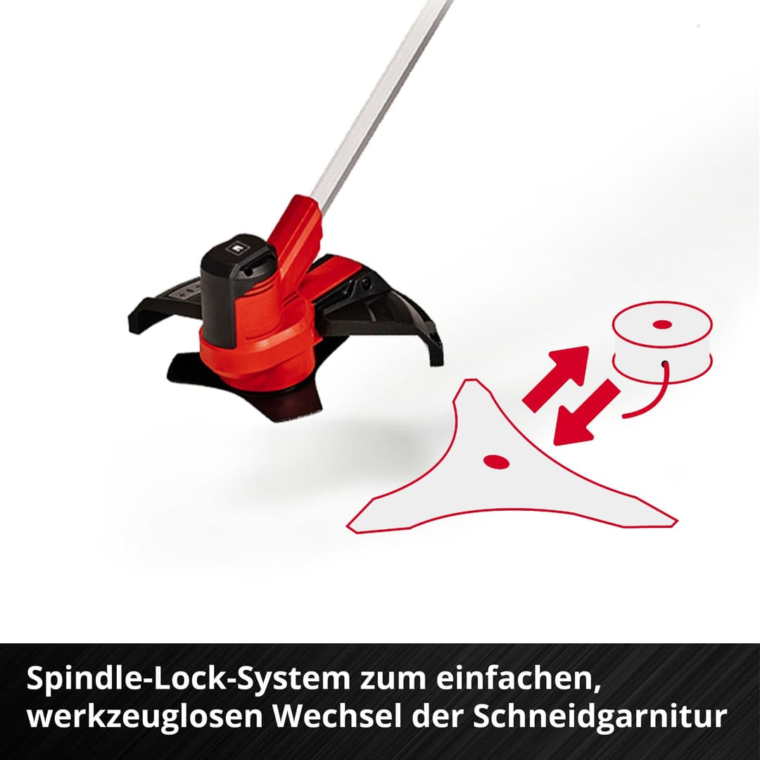 Einhell Akku-Motorsense AGILLO 18/200 | Rot