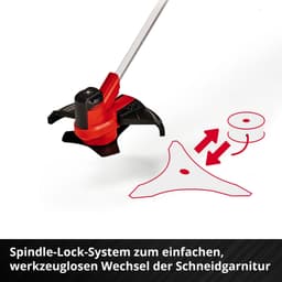 Einhell Akku-Motorsense AGILLO 18/200 | Rot