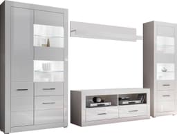 Home affaire Wohnwand BIANCO | Weiß