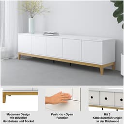 OTTO home Lowboard Maryd | Weiß