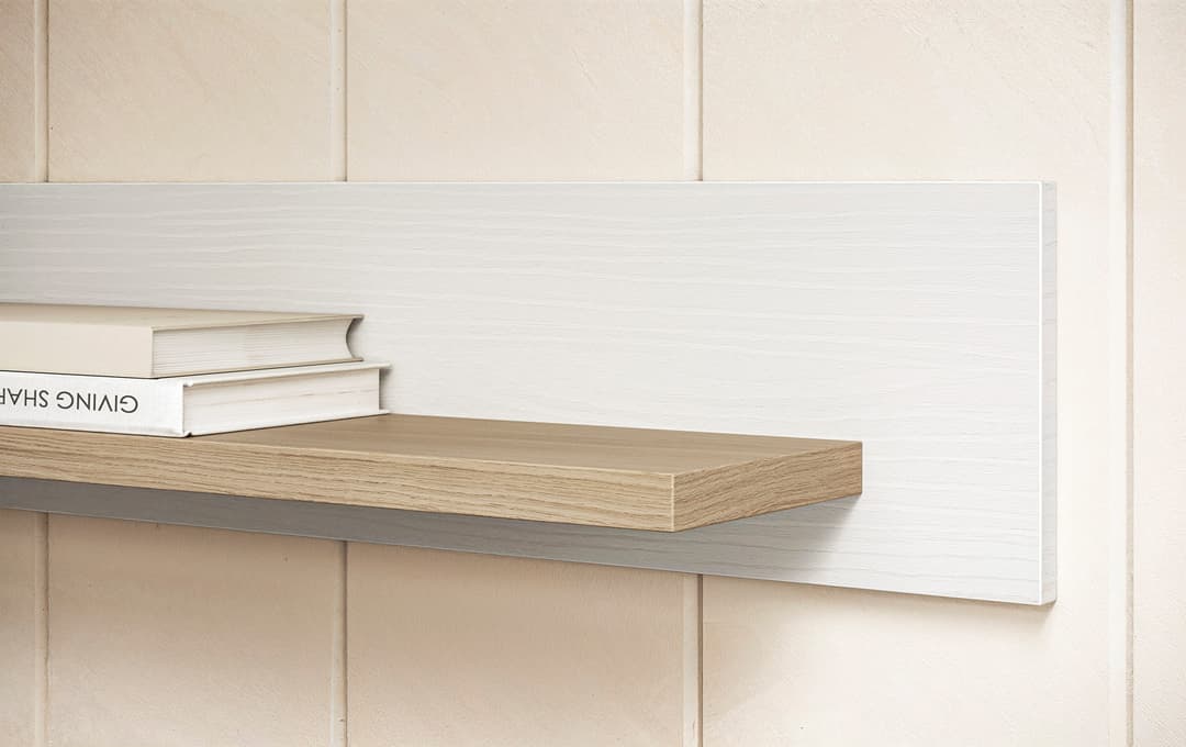 Home affaire Wandboard Stranda | Weiß