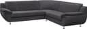 TRENDMANUFAKTUR Ecksofa Rondo | Grau 4