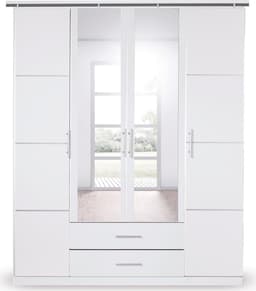 rauch Drehtürenschrank Micro | Weiß