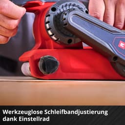 Einhell Akku-Bandschleifer TP-BS 18/457 Li BL - Solo | Rot