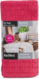 Gözze Geschirrtuch Polier- und Geschirrtuch | Rot 4