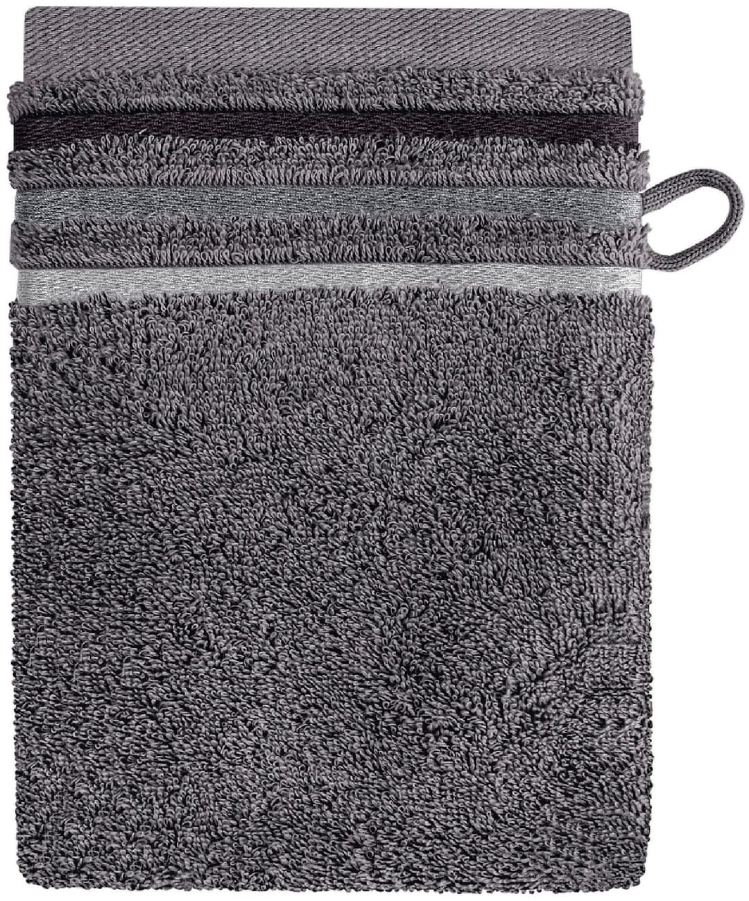Schiesser Waschhandschuh Skyline Color | Grau