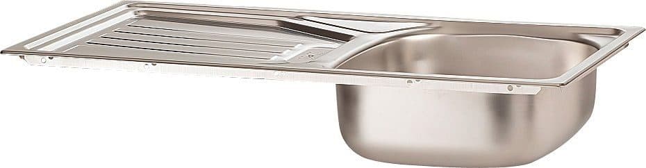 wiho Küchen Edelstahlspüle Flexi | Silber