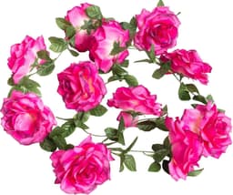 Kunstblume Rosengirlande Rose | Rosa
