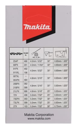 Makita Ersatzkette 191H01-8 | Silber