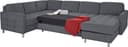 sit&more Wohnlandschaft Pablo U-Form | Grau