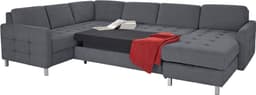 sit&more Wohnlandschaft Pablo U-Form | Grau