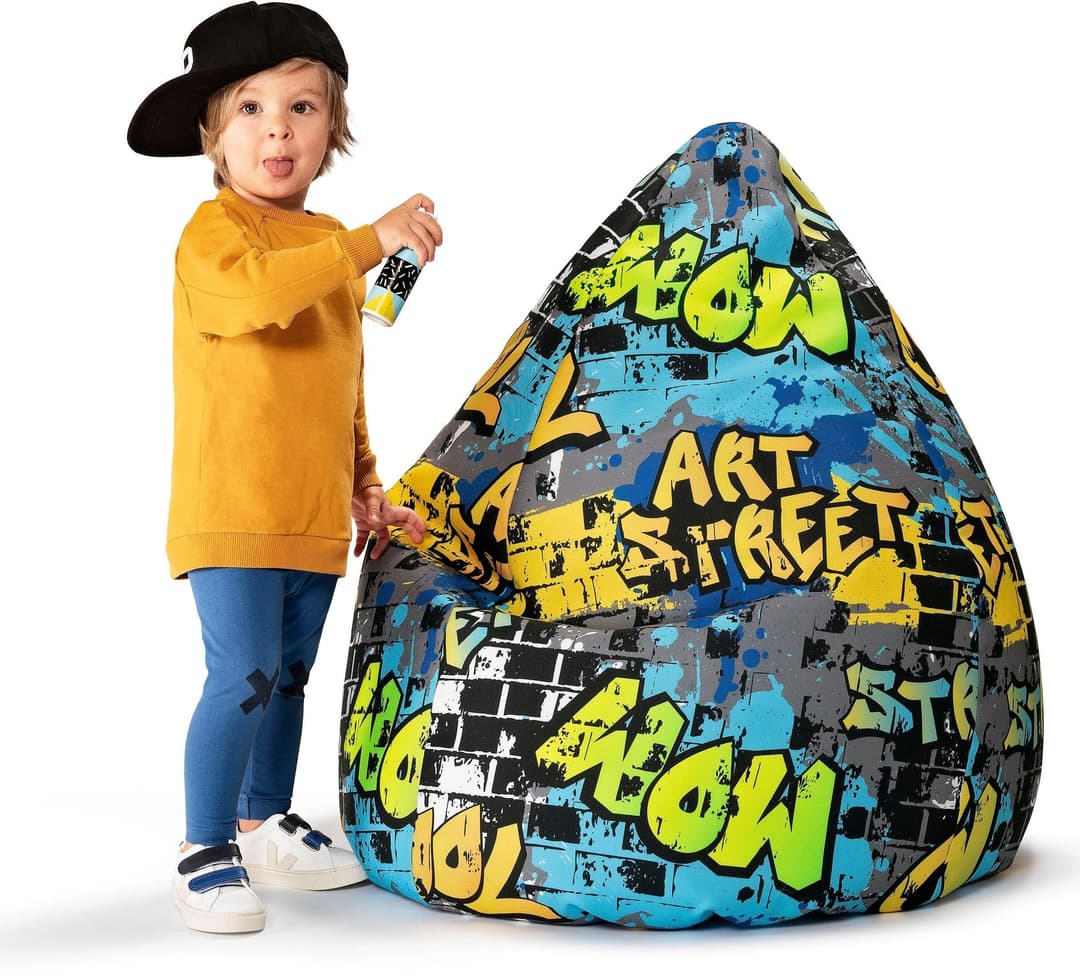 Sitting Point Sitzsack BeanBag Cool XL | Mehrfarbig