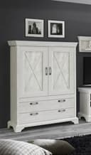 FORTE Highboard Kashmir | Weiß 2