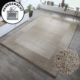 THEKO Gabbeh Super Wollteppich | Beige