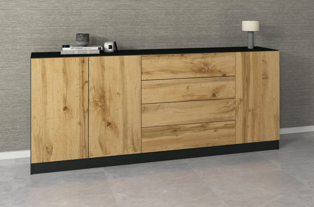 borchardt Möbel Sideboard Vaasa | Braun